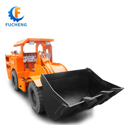 FUCHENG 0,6 m3 / 0,75 yd3 Chargeur minier sous-terrain à moteur diesel articulé LHD pour l'exploitation minière