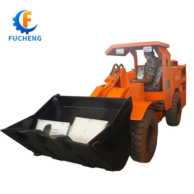 FUCHENG 0,6 m3 / 0,75 yd3 Chargeur minier sous-terrain à moteur diesel articulé LHD pour l'exploitation minière