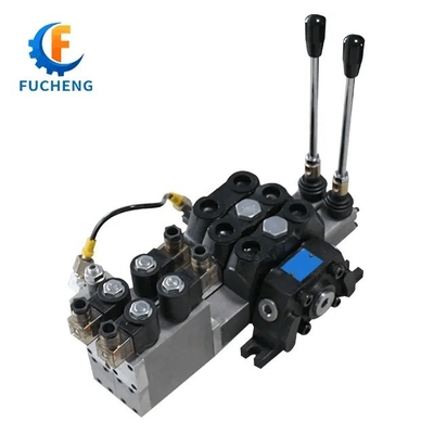 Valve de régulation directionnelle hydraulique de débit de Fucheng DCV100/2-S 100LPM sur demande du client