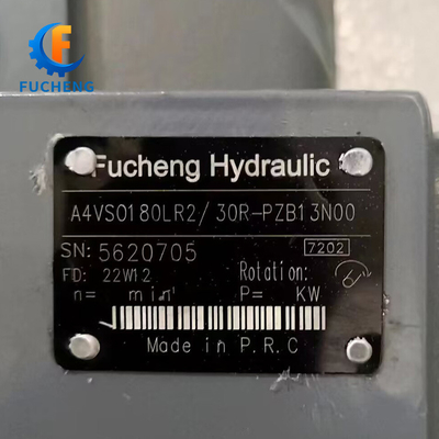 Pompes à pistons hydrauliques à cylindrée de 280 cm3 A4VSO125DFE1/30R-PPB13N00 pour machines Fucheng