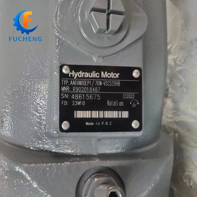 Moteur à piston axiale A6VM107 compact pour les besoins des machines hydrauliques à haute densité de puissance