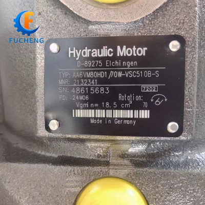 Moteur hydraulique AA6VM80HD1-70W A6VM à haute pression hydraulique