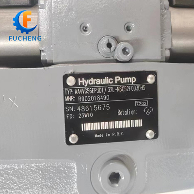 Rexroth AA4VG56EP3D1 Machinery Axial Piston Variable Pump AA4VG pour un rendement 25% plus élevé