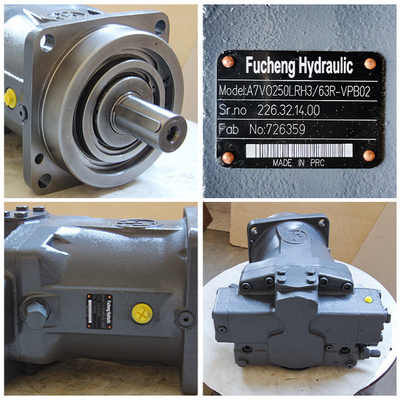 Pompes à pistons hydrauliques de 177 kW A7VO28 A7VO55 A7VO160 A7VO200 A7VO250 pour l'industrie hydraulique