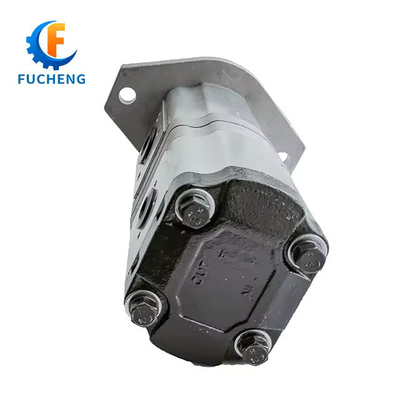 Pompes à engrenages hydrauliques en aluminium standard de 20 cc, double pompe pour machines de Fucheng