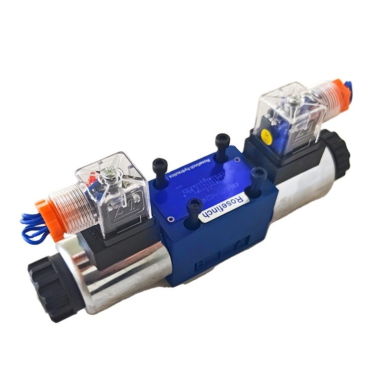 Série 4WE6 soupape électromagnétique de régulation directionnelle hydraulique de type rexroth pour standard