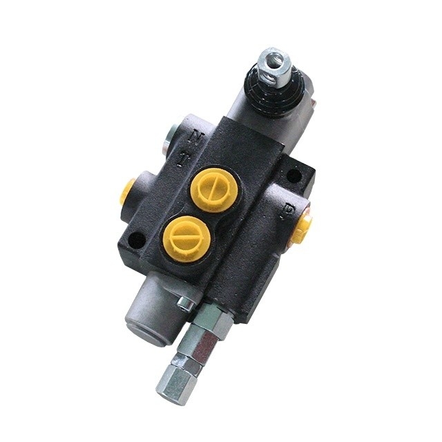40lpm 6 bancs joystick monobloc hydraulique soupapes de commande pour chargeur avant et tracteur Fucheng